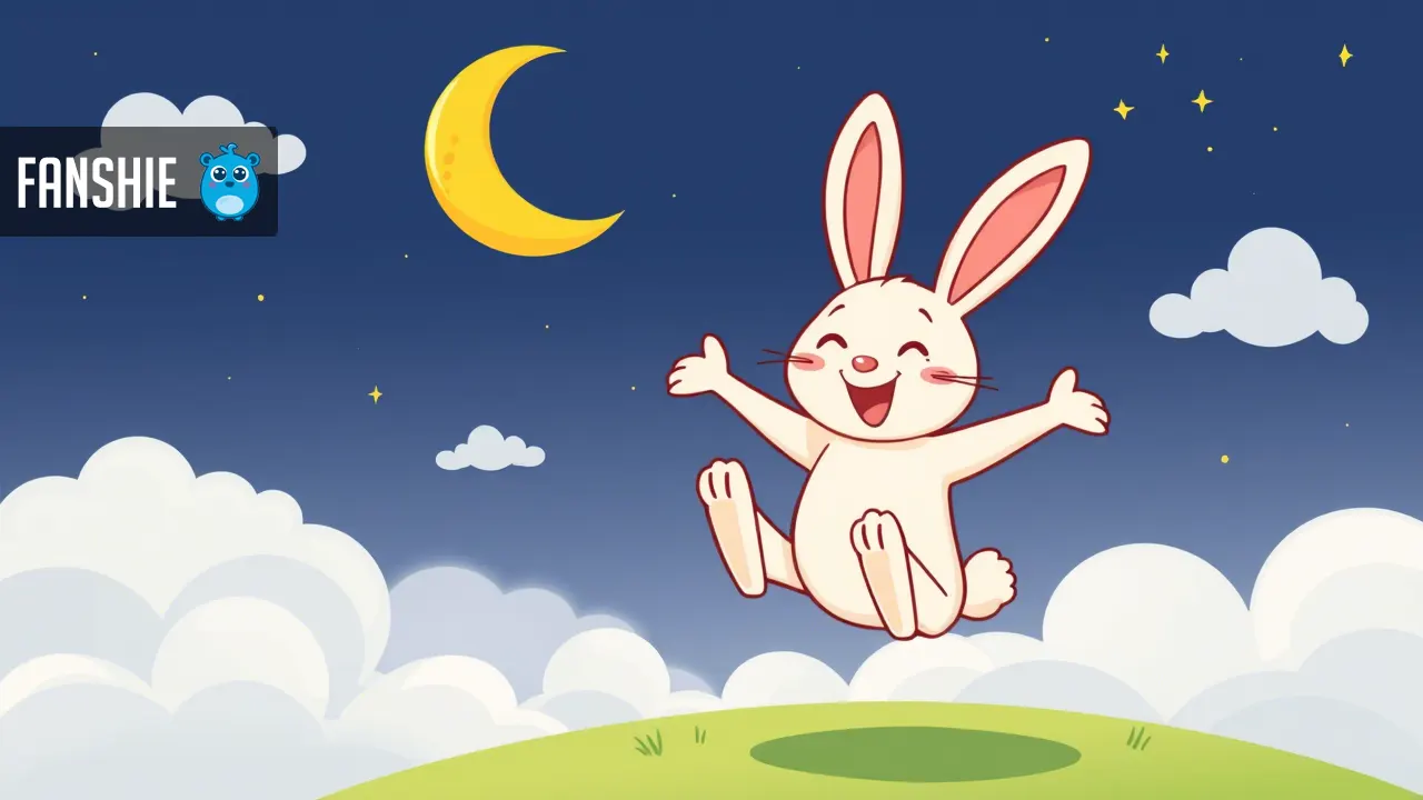 The Rabbit Who Wanted to Touch the Moon 🐰🌕